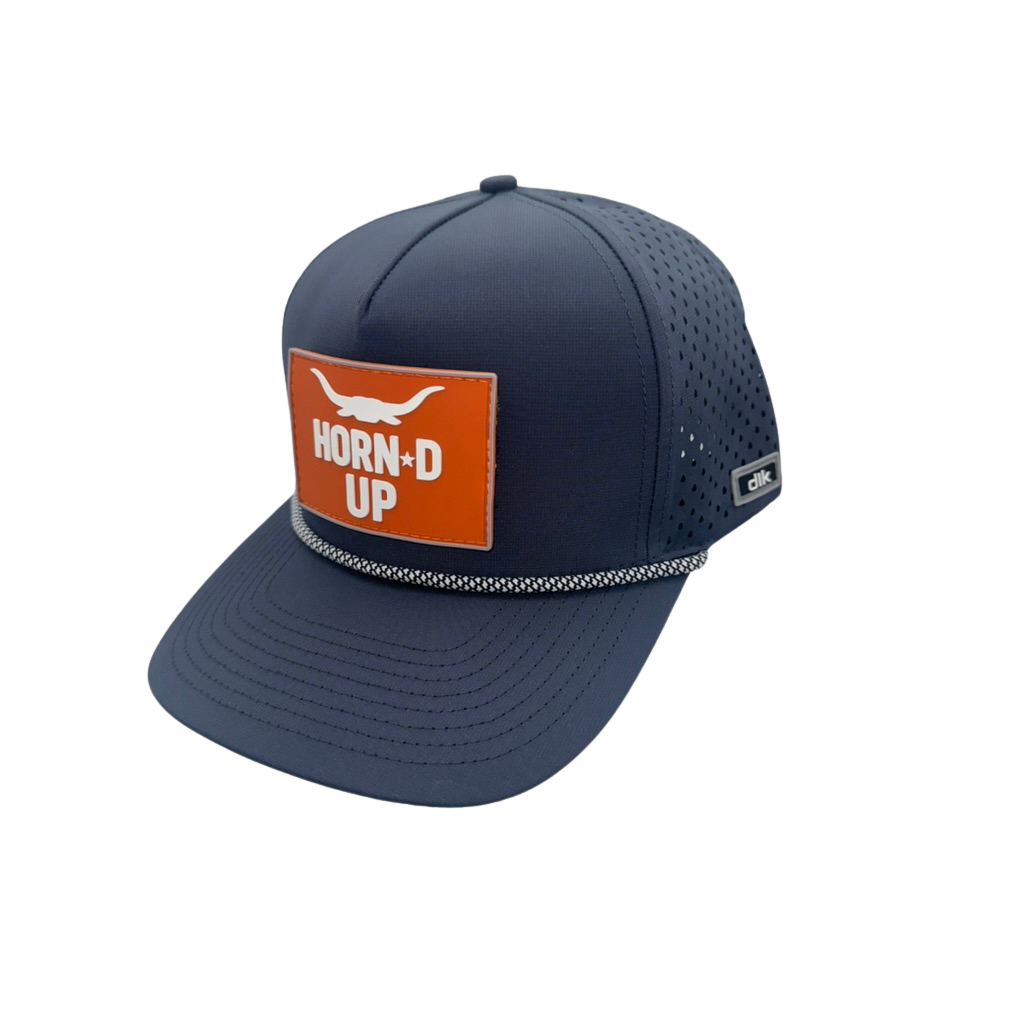 Austin Horned Up Steel Grey Black and White Rope