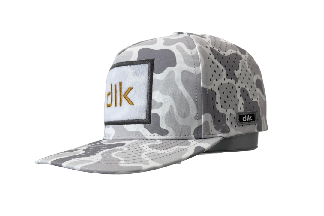 KZ5 HydroShell- Light Grey Camo/ Gold DIK/ Grey border