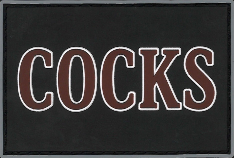 COCKS - Varsity Patch
