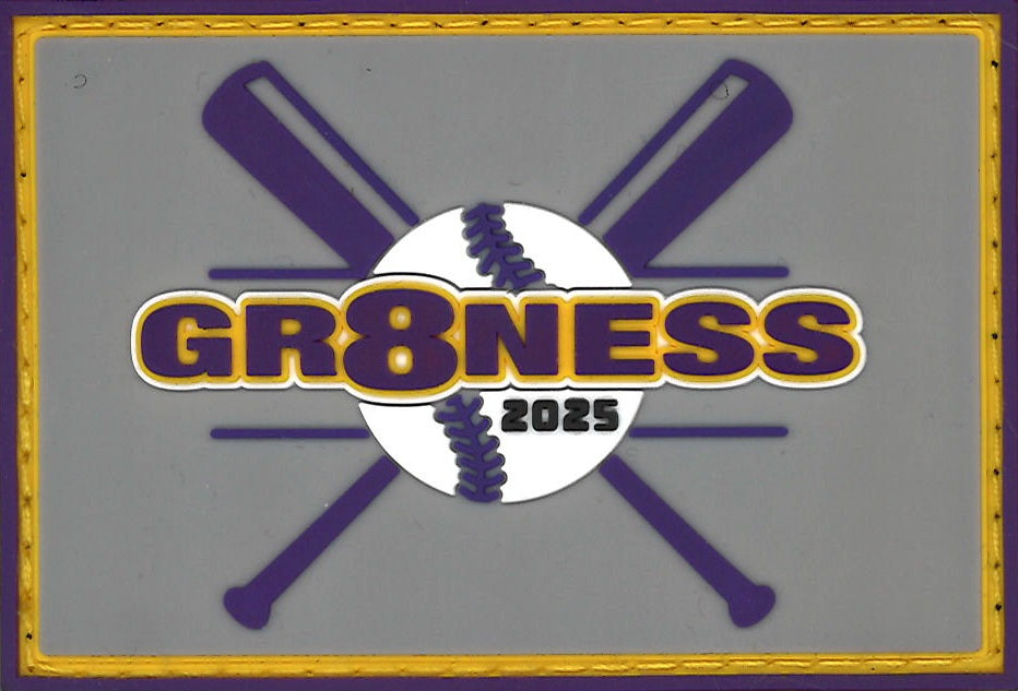 GR8NESS 2025 - Baseball Patch