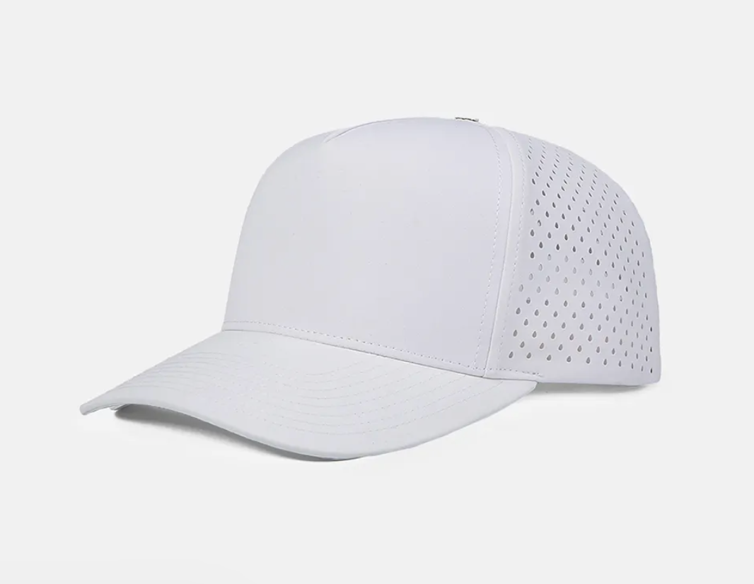 Perforated 5 Panel Performance Snapback