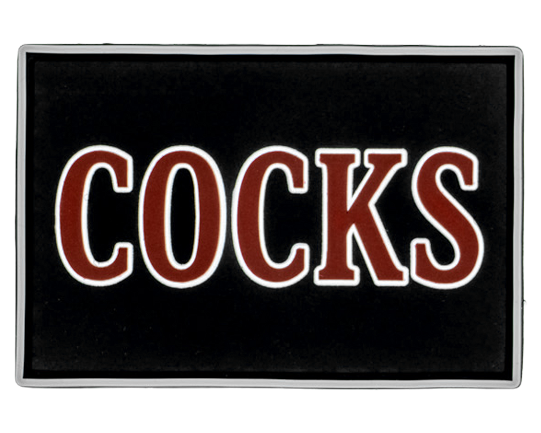 COCKS - Varsity Patch