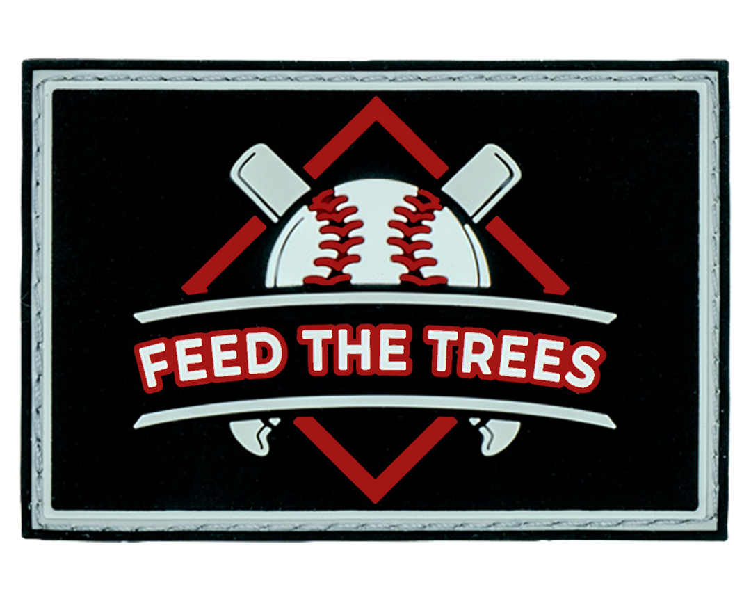 FEED THE TREES - Baseball Patch